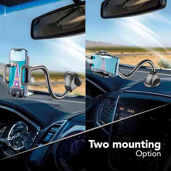 Vivanco PilotFlexik держатель для смартфона универсальный 180 мм регулируемый до 95 мм черный-серый Киев