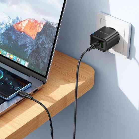 Зарядний пристрій BOROFONE BA83A Flare Star 20W чорний Київ