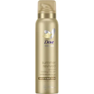 Автозагар Dove Body Love Summer Revived Мусс для тела От среднего до темного 150 мл (8710847962783) Винница
