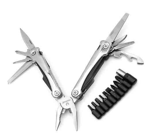 Мультитул Traveler A803 Чёрный с насадками Днепр