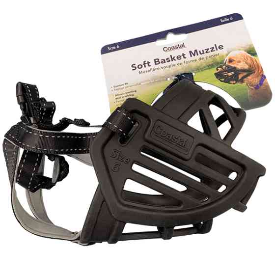Coastal Soft Basket Muzzle КОСТАЛ СОФТ БАСКЕТ МАЗЛ силиконовый намордник для собак Киев