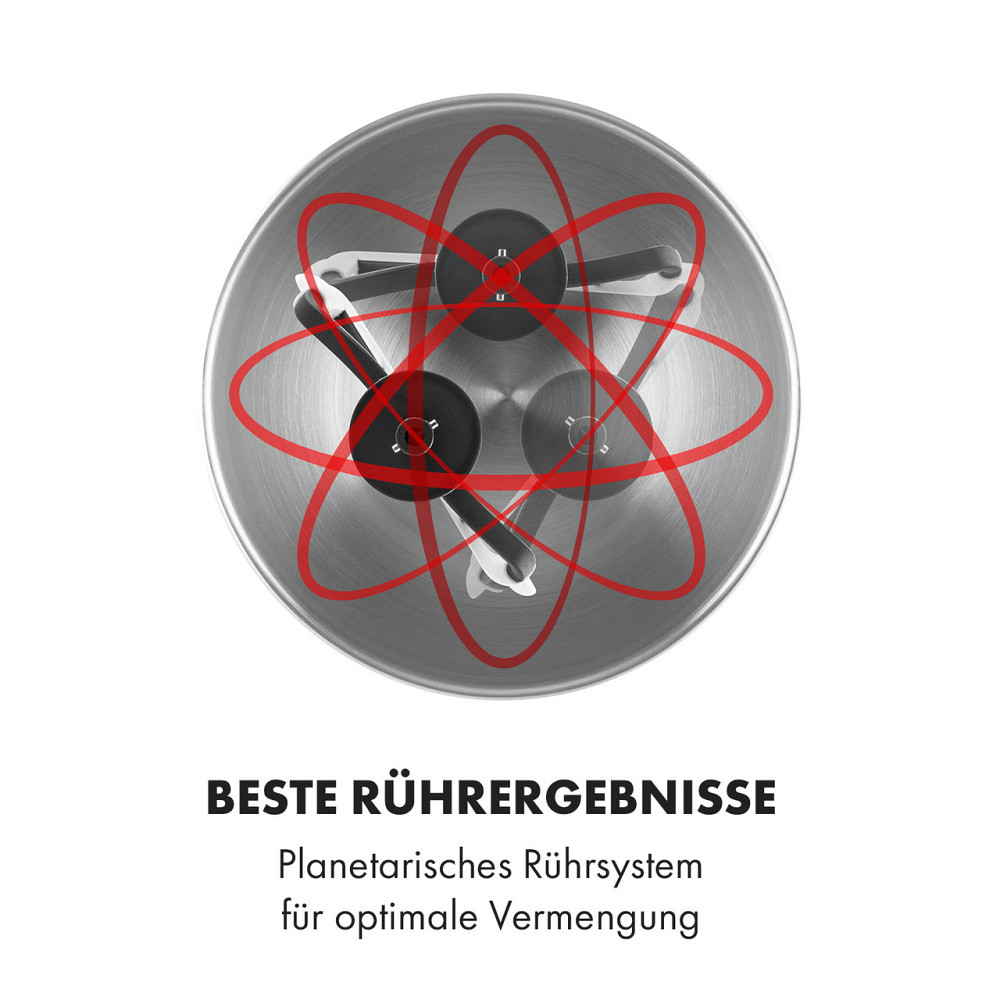 Кухонний комбайн Delfino 1800 Вт 6 швидкостей 7 літрів Червоний (Німеччина, читати опис) Рівне - фото 6