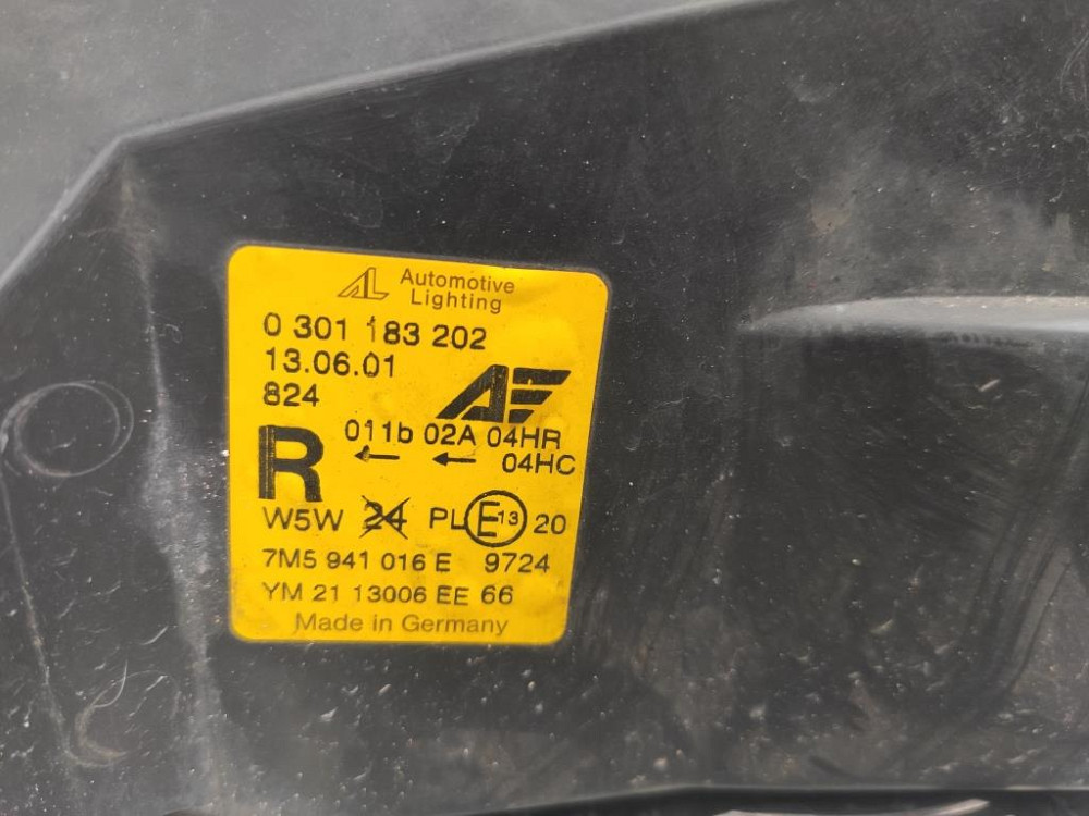 Фара права Ford Galaxy 2000-2006 Ковель - изображение 1