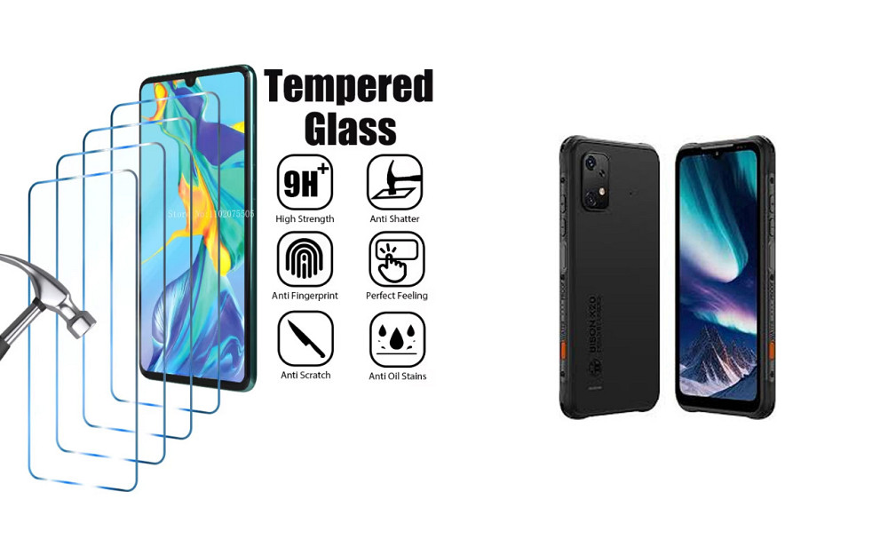 Защитное стекло ArmorGlass для Umidigi Bison, Bison 2, Bison 2 Pro – устойчивое к царапинам и ударам Киев - изображение 1