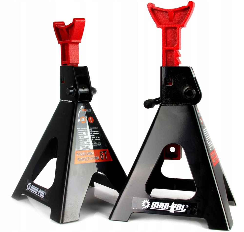 Комплект подставок 2 шт под машину с механическим замком 6 тонн Mar-Pol (M80103) Нововолынск - изображение 2