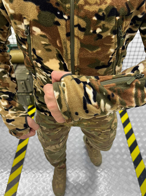 Флісова кофта чоловіча з капюшоном мультикам Якісна Дуже тепла Одеса - фото 4