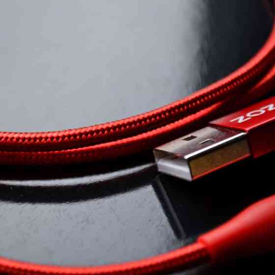 Магнітний кабель Pzoz для Micro Usb Red Київ