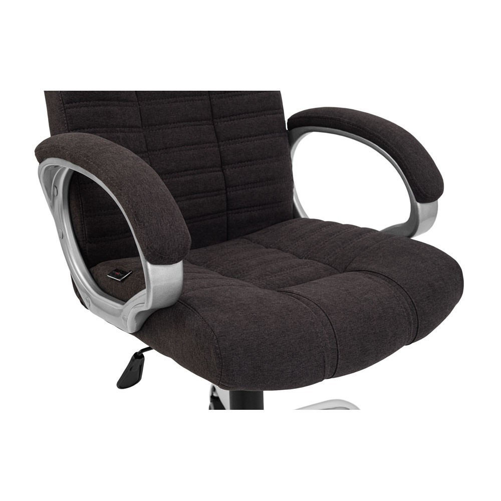 Офисное кресло руководителя Atlant Хром M1 Tilt Шоколадный Киев - изображение 5