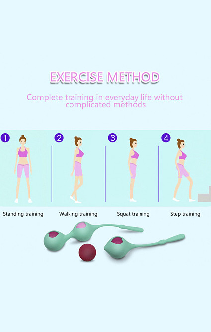 Вагінальні кульки Best Training Sex Aura Київ - фото 3