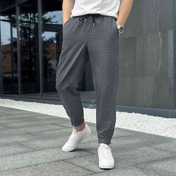 Джогери для чоловіків весняні Pobedov Vortex антрацит Київ