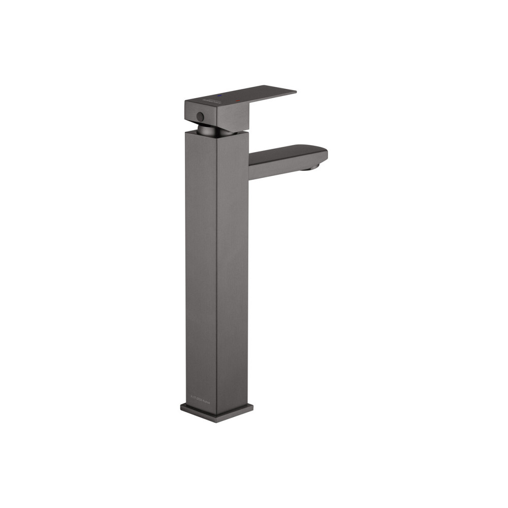 Смеситель для раковины Kroner KRP Edelstahl Kubus - PVD010-3 Киев - изображение 4