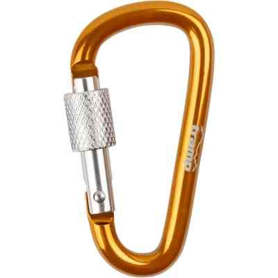 Карабін туристичний Tramp 6 см з муфтою orange (набір 10шт) (UTRA-307-orange) Вінниця