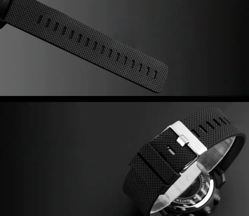 Мужские спортивные часы Skmei 1213 dekker черные Винница - изображение 7