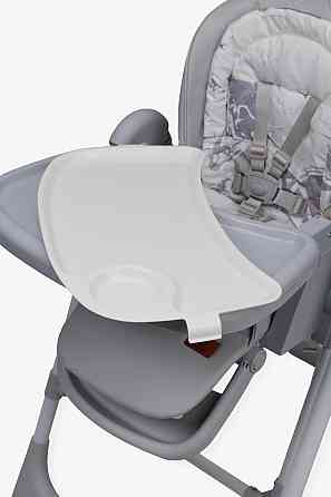 Стілець-гойдалка для годування дитини 2 в 1 VELANO Nomi, light grey Київ