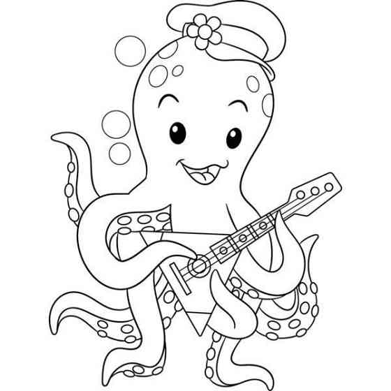 Дитяча розмальовка ArtCraft Гітарист 25х30 см (15076-AC) Харків