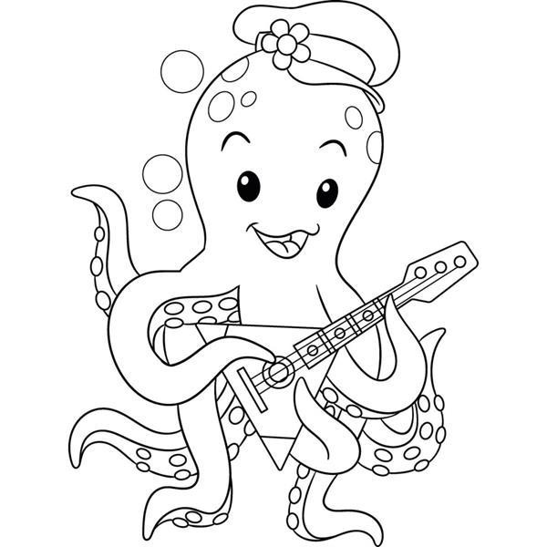 Детская раскраска ArtCraft Гитарист 25х30 см (15076-AC) Харьков - изображение 4