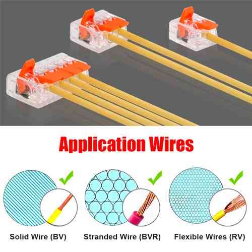 Набір клемних колодок 75шт, клема сполучна з важелями 450В 32А 4мм2 Вінниця