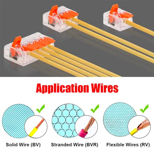 Набор клеммных колодок 75шт, клемма соединительная c рычагами 450В 32А 4мм2 Винница - изображение 2