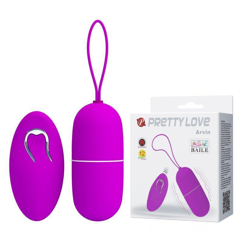 Віброяйце з дистанційним керуванням Pretty Love - Arvin, BI-014374W Sex Aura Київ - фото 1