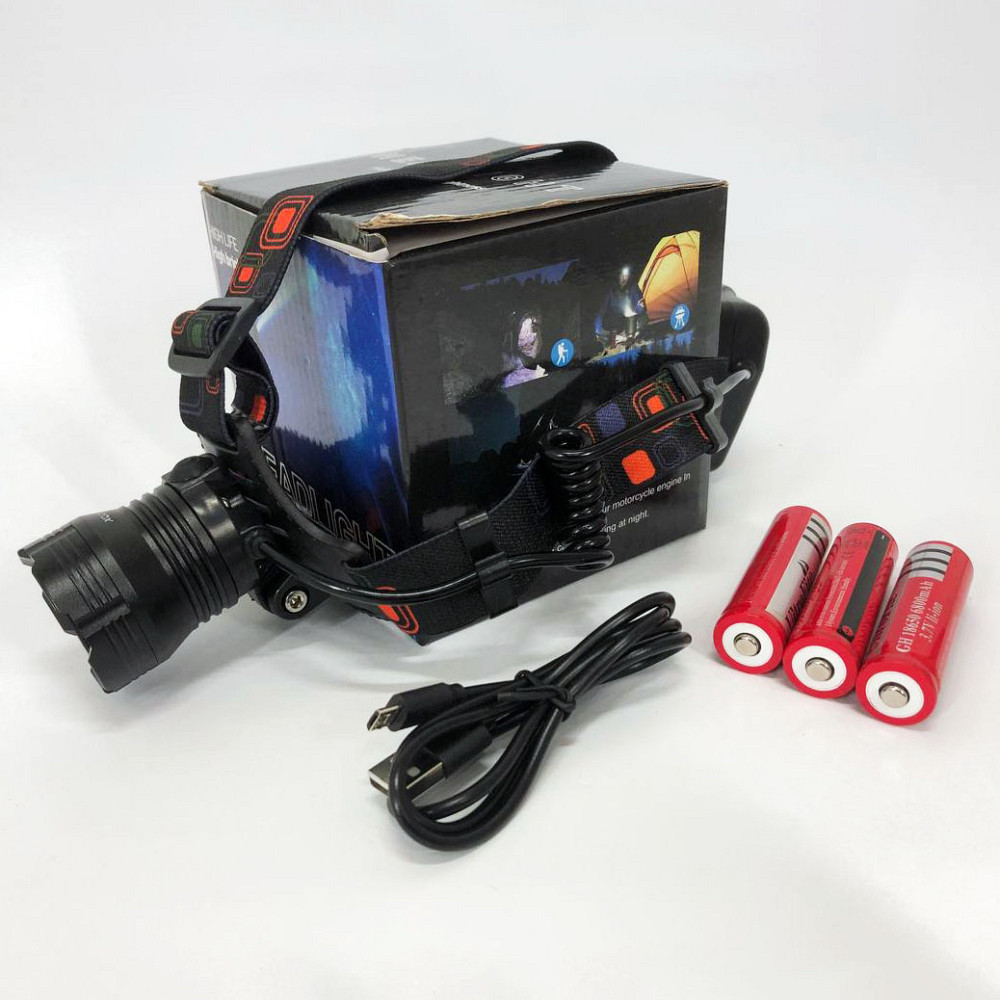 Налобный фонарь для туризма рыбалки и охоты, Налобный светильник для точных работ SE-92 Львов - изображение 7