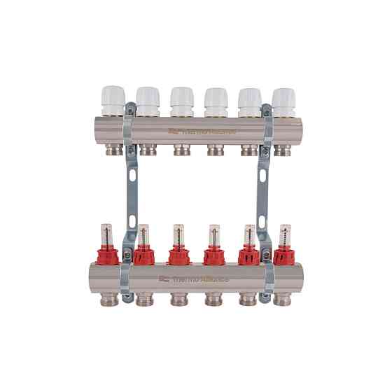 Колектор із витратомірами Thermo Alliance Standart 1" 6 виходів SD235W6 Київ