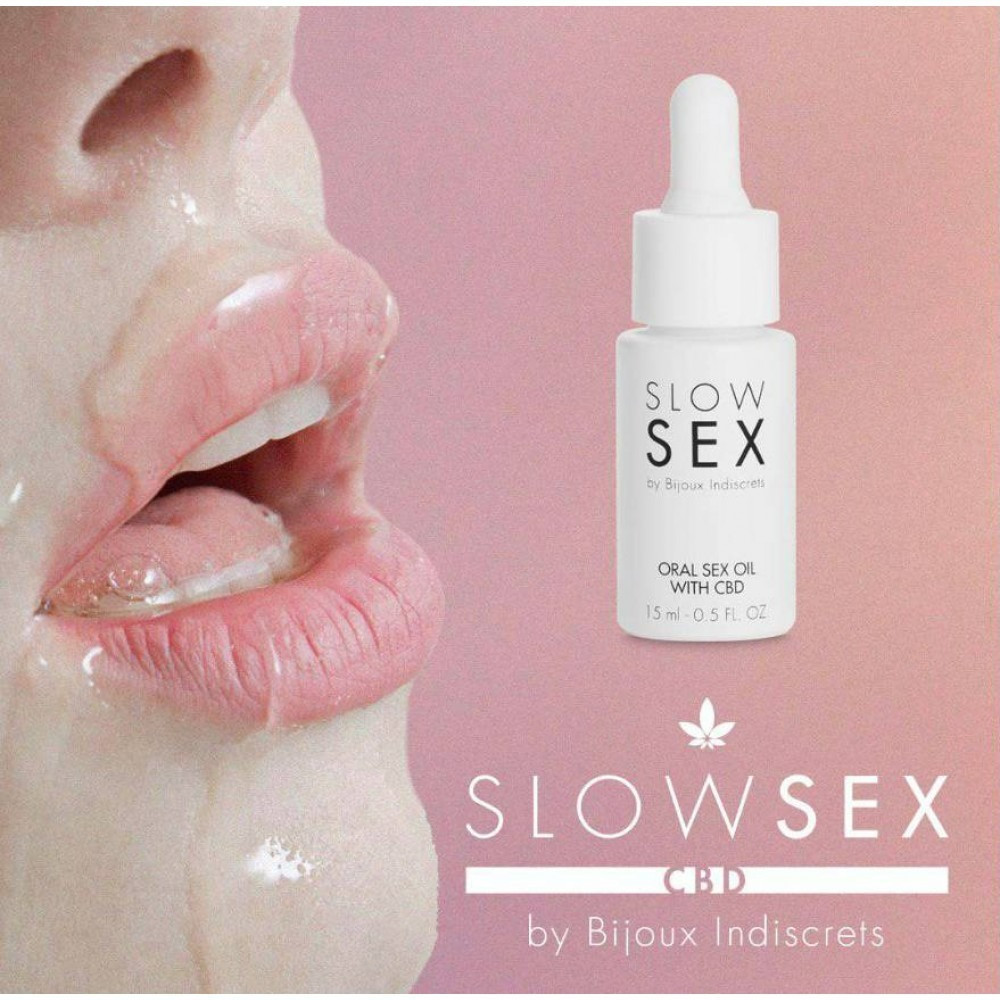 Масло для орального секса Slow Sex Bijoux Indiscrets 15 мл Sex Aura Киев - изображение 5