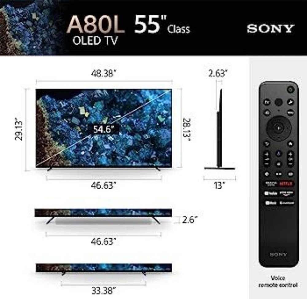 Телевізор: Sony XR-55A80L Харків - фото 5