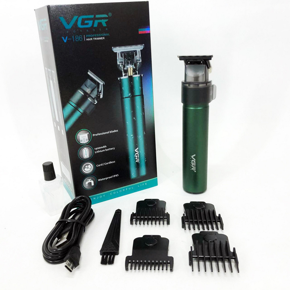 Аккумуляторный универсальный триммер для стрижки VGR, Беспроводной триммер для стрижки волос TF-60 Львов - изображение 12