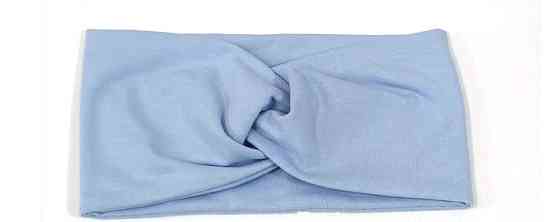 Пов'язка для дівчинки блакитна Київ