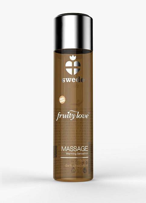 Масажна олія - Swede Fruity Love Intense Dark Chocolate, 60 мл Sex Aura Київ - фото 1