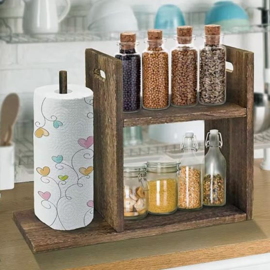 Тримач для паперових рушників "Дубаун" сепія Миколаїв - фото 1