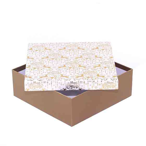 Коробка подарункова Gold 22х22х8 см Ровно