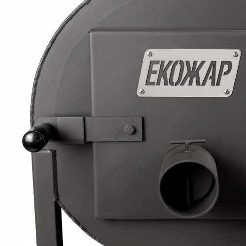Піч буржуйка булер'ян Екожар Про 350 ПЛЮС з вбудованим вентилятором Київ