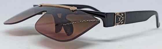 Брендовые очки унисекс коричневый градиент с поднимающимися линзам. Киев