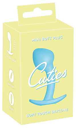 Анальна пробка Cuties Plugs Blue Sex Aura Київ