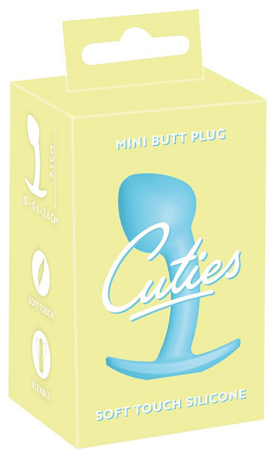 Анальная пробка Cuties Plugs Blue Sex Aura Киев - изображение 2