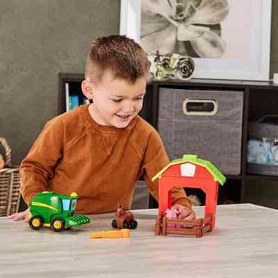 Конструктор John Deere Kids Monster Treads с прицепом и большими колесами (47210) Винница