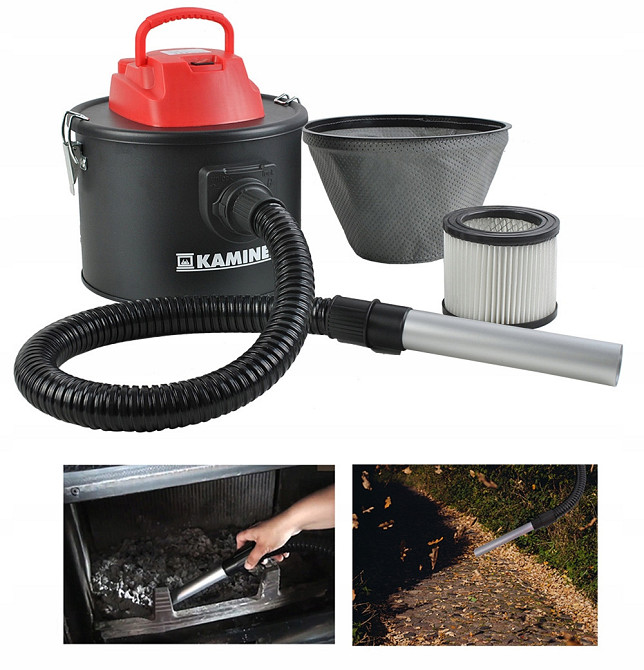 Пылесос для золы 10 литров без мешка с НЕРА-фильтром Kaminer (6317) Нововолынск - изображение 2