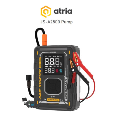 Пуско зарядний пристрій Atria 8000mAh 1000A QC18W Pump LED ліхтар (JS-A2500 Pump) Вінниця - фото 1