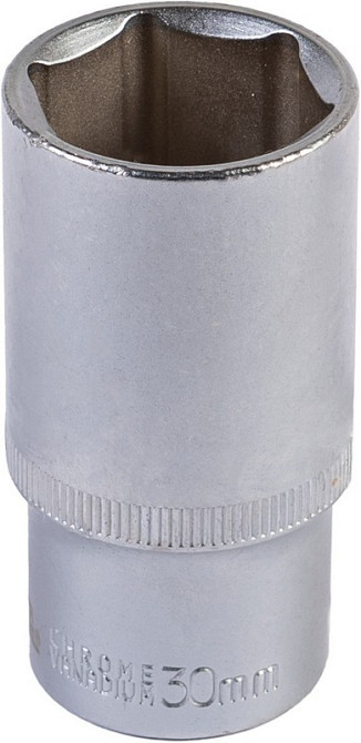 Головка торцева 6-гранна подовжена MASTERTOOL ½" 30 мм L 78 мм CrV 78-0530 Коломия - фото 1