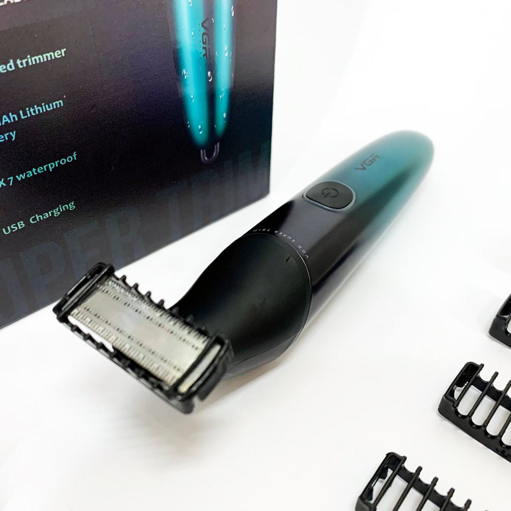 Бритвы электрические VGR V-339 GREEN, Електробритва для бритья, Хорошая электробритва для бороды WP-95 Львов - изображение 4