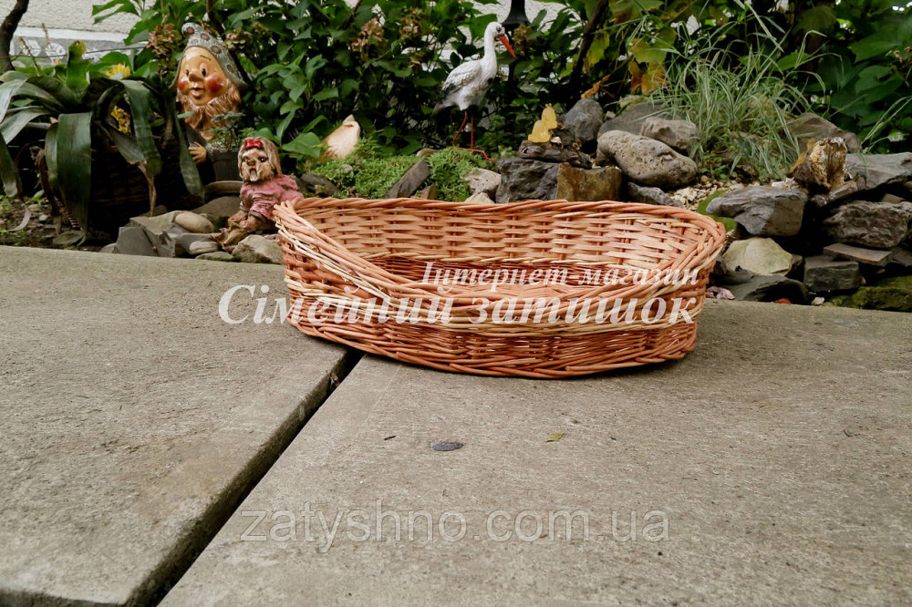 Таця хлібниця кавова овальна Київ - фото 1