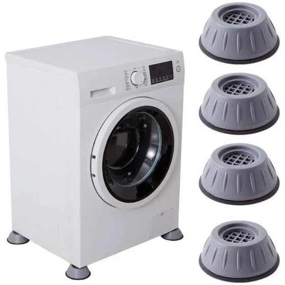 Антивібраційні підставки для пральної машинки, 4шт / Нековзні підставки під меблі та техніку Київ
