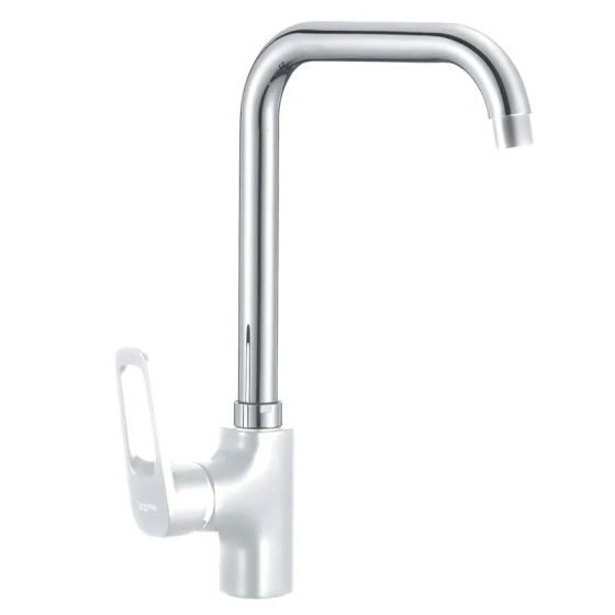 Кухонний змішувач Mixxus Nevada 014-G Nut білий MI5801 Харків