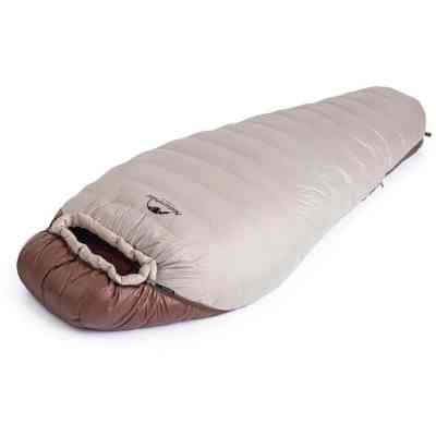Спальний мішок Naturehike Snowbird NH20YD001 натуральний пух L Brown 560 g (6927595761298) Вінниця