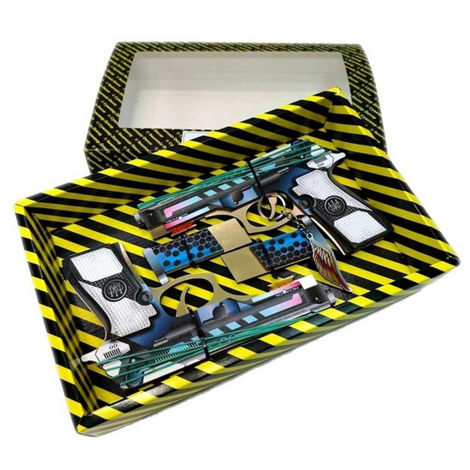 Сборная модель резинострел 