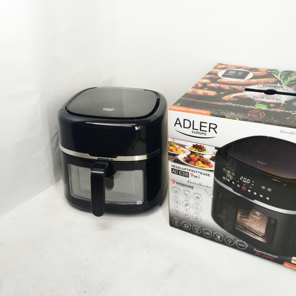 Фритюрница без масла с дисплеем, Аэрогриль-фритюрница с сенсорным экраном, Фритюрницы для дома для кафе NL-17 Львов - изображение 10