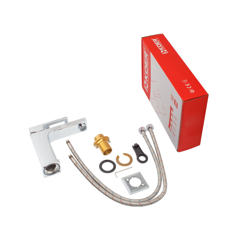 Смеситель для умывальника Koer KB-10009-01 хромированный KR3498 Харьков - изображение 8