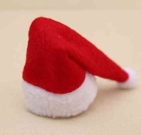 Новогодняя одежда на бутылку Шапка и шарф красно-белый Киев