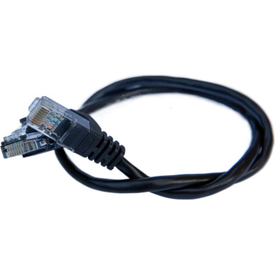 Патч-корд 1м UTP cat.5e, CCA, black GEAR (GPC-UTPCCARJ45-1B) Вінниця - фото 2